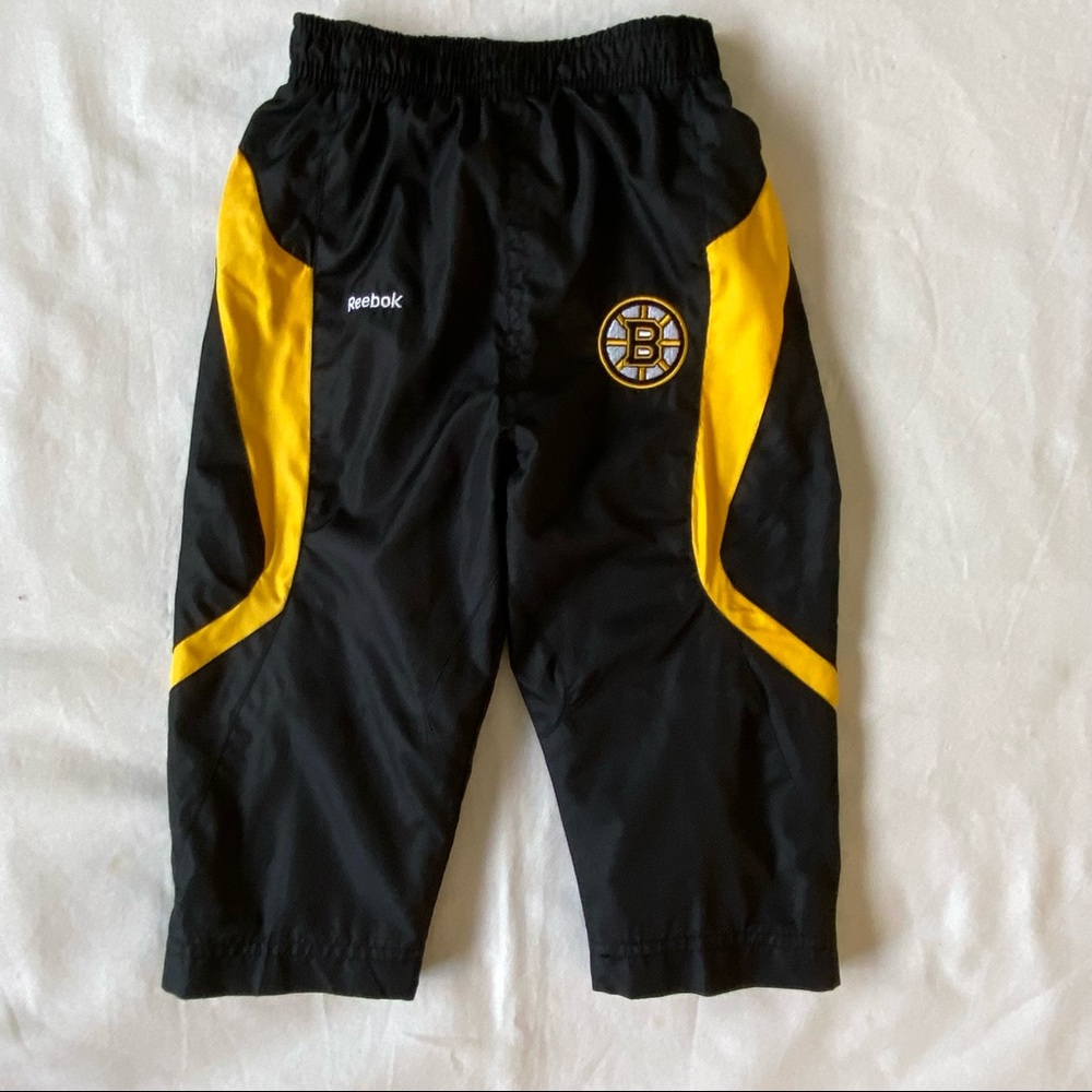 Bruins sweatpants 18 Months Reebok Lined Sweatpants Boston Hockey NHL Black